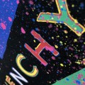 「#3190」Givenchy Hand-painted colored splash-ink letters t-shirt