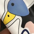 「#3204」Burberry Black reachable duck cartoon footprint T-shirt
