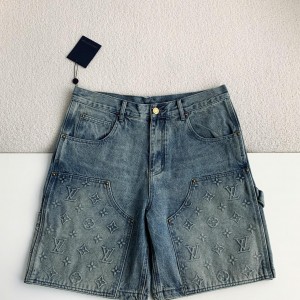 「#2884」LOUIS VUITTON Jean shorts