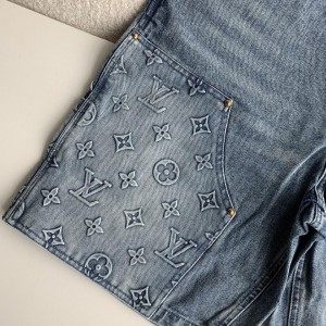 「#2719」LOUIS VUITTON Jean shorts