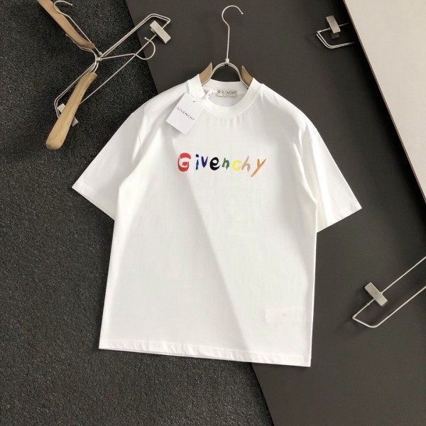 Givenchy  Colored hand-painted letters  t-shirt