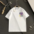 「#3207」Givenchy Hand-painted colored splash-ink letters t-shirt