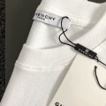 「#3207」Givenchy Hand-painted colored splash-ink letters t-shirt