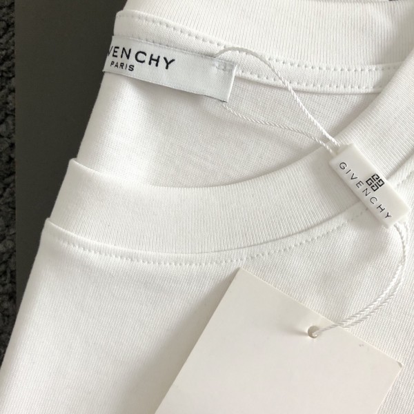 Givenchy Cartoon embroidery classic logo of love t-shirt