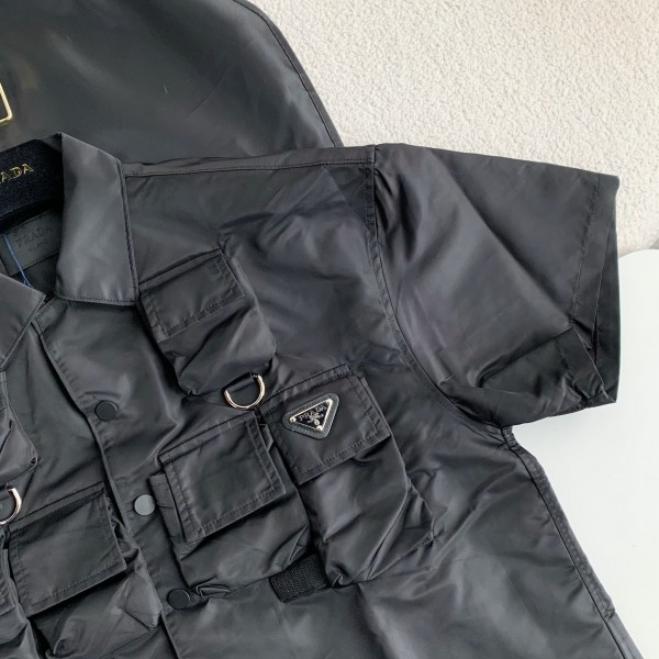 Prada battlefield functional style short sleeved