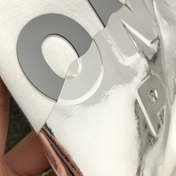 MONCLER Silver-plated with bright lettering-shirt