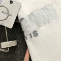 「#3245」MONCLER Silver-plated with bright lettering-shirt