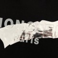「#3247」MONCLER Silver-plated with bright lettering-shirt