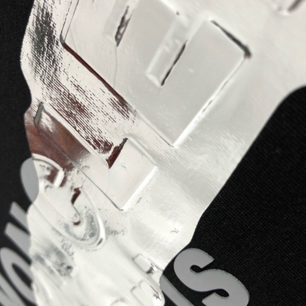 MONCLER Silver-plated with bright lettering-shirt