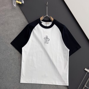 「#3251」MONCLER Springsummer 2024 Shoulder sleeve T-shirt