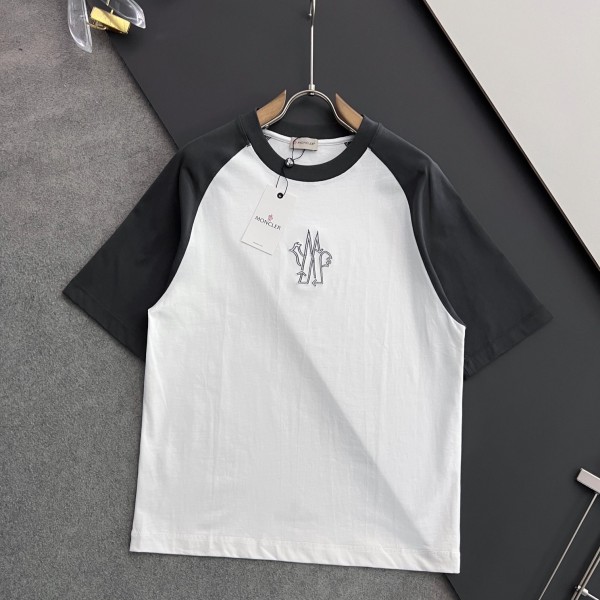 MONCLER Springsummer 2024 Shoulder sleeve T-shirt