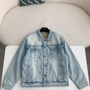 「#3264」Gucci 24 new double-sided Jean Jacket