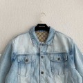 「#3264」Gucci 24 new double-sided Jean Jacket