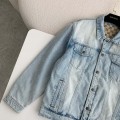 「#3264」Gucci 24 new double-sided Jean Jacket