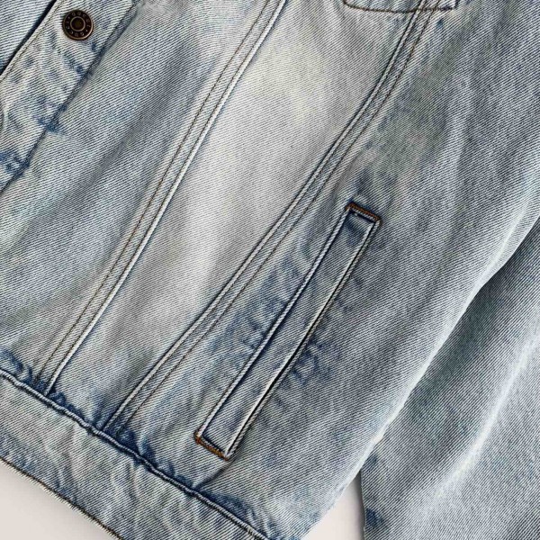 Gucci 24 new double-sided Jean Jacket
