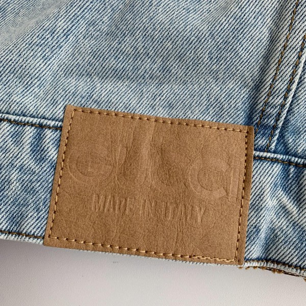 Gucci 24 new double-sided Jean Jacket
