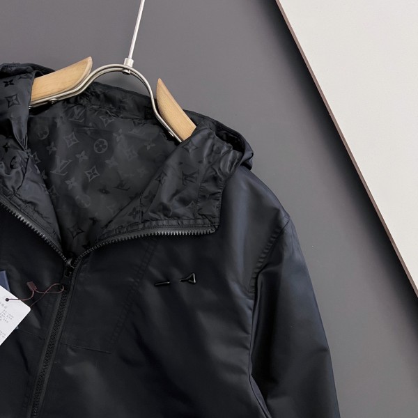 Louis Vuitton 24 new double-sided printed Presbyterian jacket