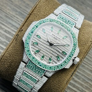 「#3272」2024 Patek Philippe 7118 Women's Nautilus Full Diamond Limited Edition