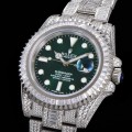 「#3282」Rolex 904 Steel Submariner Luxury Full Diamond Special Edition