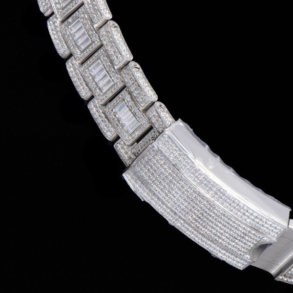 Rolex 904 Steel Submariner Luxury Full Diamond Special Edition