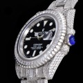 「#3283」Rolex 904 Steel Submariner Luxury Full Diamond Special Edition