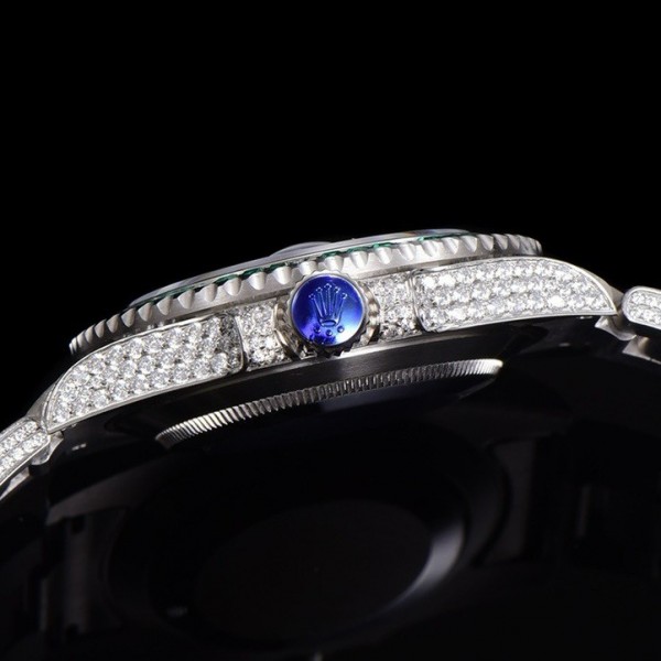 Rolex 904 Steel Submariner Luxury Full Diamond Special Edition