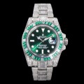 「#3284」Rolex 904 Steel Submariner Luxury Full Diamond Special Edition
