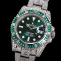 「#3284」Rolex 904 Steel Submariner Luxury Full Diamond Special Edition