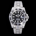「#3285」Rolex 904 Steel Submariner Luxury Full Diamond Special Edition