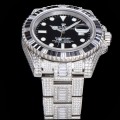 「#3285」Rolex 904 Steel Submariner Luxury Full Diamond Special Edition