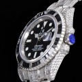 「#3285」Rolex 904 Steel Submariner Luxury Full Diamond Special Edition