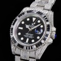 「#3285」Rolex 904 Steel Submariner Luxury Full Diamond Special Edition