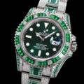「#3286」Rolex 904 Steel Submariner Luxury Full Diamond Special Edition