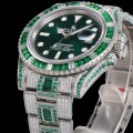 「#3286」Rolex 904 Steel Submariner Luxury Full Diamond Special Edition