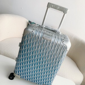 「#3292」DIOR x RIMOWA  Suitcase 20 inches