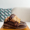 「#3309」 LOUIS VUITTON TRAINER SNEAKERS