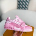 「#3317」 LOUIS VUITTON TRAINER SNEAKERS