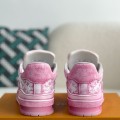 「#3317」 LOUIS VUITTON TRAINER SNEAKERS