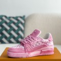 「#3317」 LOUIS VUITTON TRAINER SNEAKERS