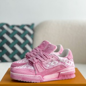 「#3317」 LOUIS VUITTON TRAINER SNEAKERS