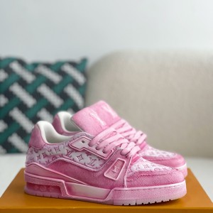 「#3317」 LOUIS VUITTON TRAINER SNEAKERS