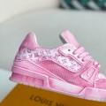 「#3317」 LOUIS VUITTON TRAINER SNEAKERS