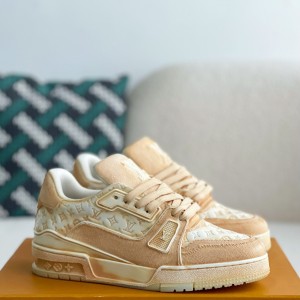 「#3319」 LOUIS VUITTON TRAINER SNEAKERS