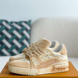「#3319」 LOUIS VUITTON TRAINER SNEAKERS