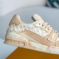 「#3319」 LOUIS VUITTON TRAINER SNEAKERS